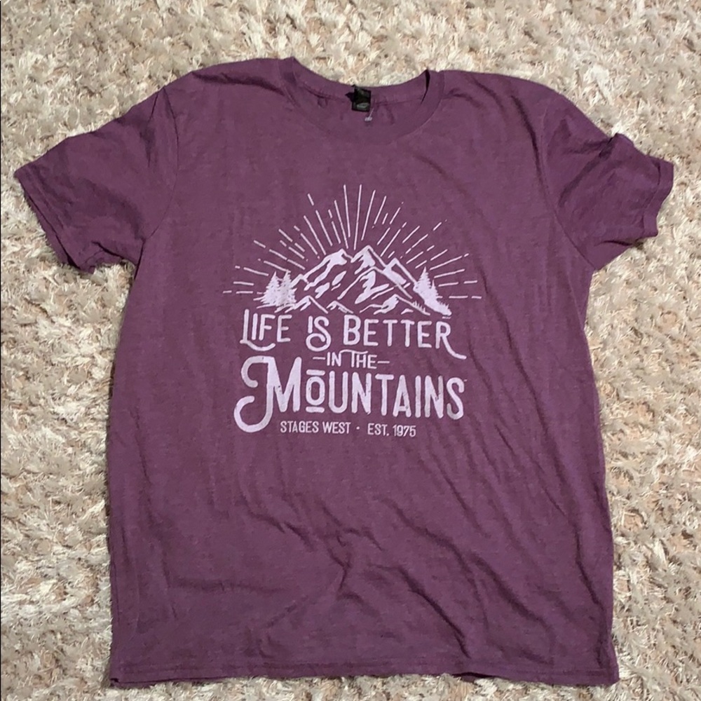 “Life is better in the mountains” T-shirt